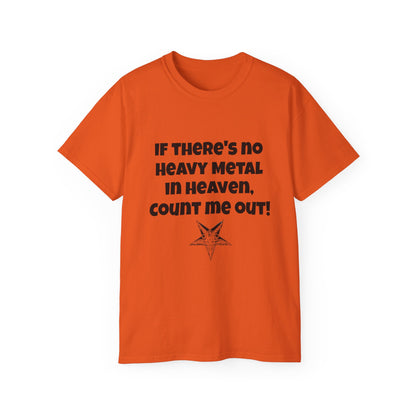 Heavy Metal Music T-Shirt | Perfect Gift for Music Lovers | Women's Birthday Gift | Men's Music Meme Tee
