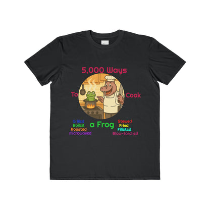 Funny Chef Tee – Humorous Hippo Chef T-Shirt | Gift for Cooks | Unique Culinary Gift for Food Lovers