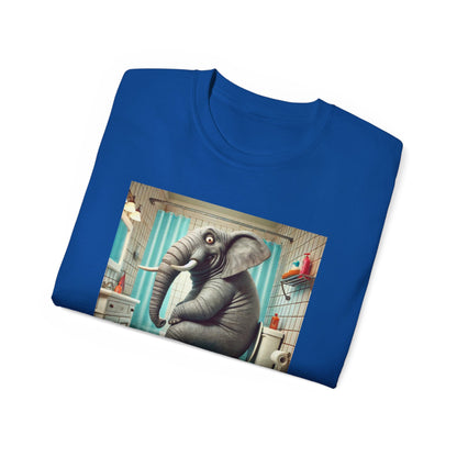 Funny Elephant T-Shirt for Men, Women, and Kids | Cute Animal Tee | Elephant Lover Gift Idea | Hilarious Animal Lover Tee for All Ages