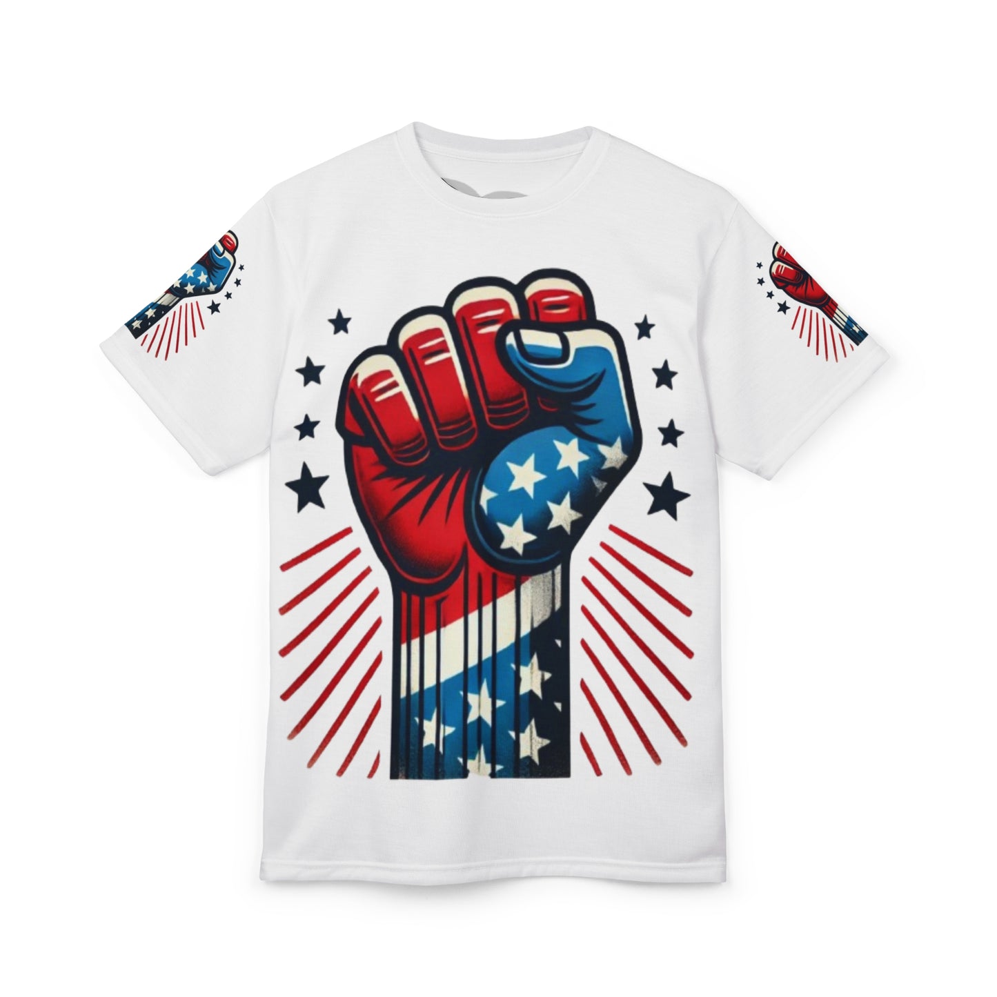 Patriotic Protest T-shirt | Unisex American Flag Tee | Bold Graphic Shirt | Independence Day Apparel | 4th of July Gift |