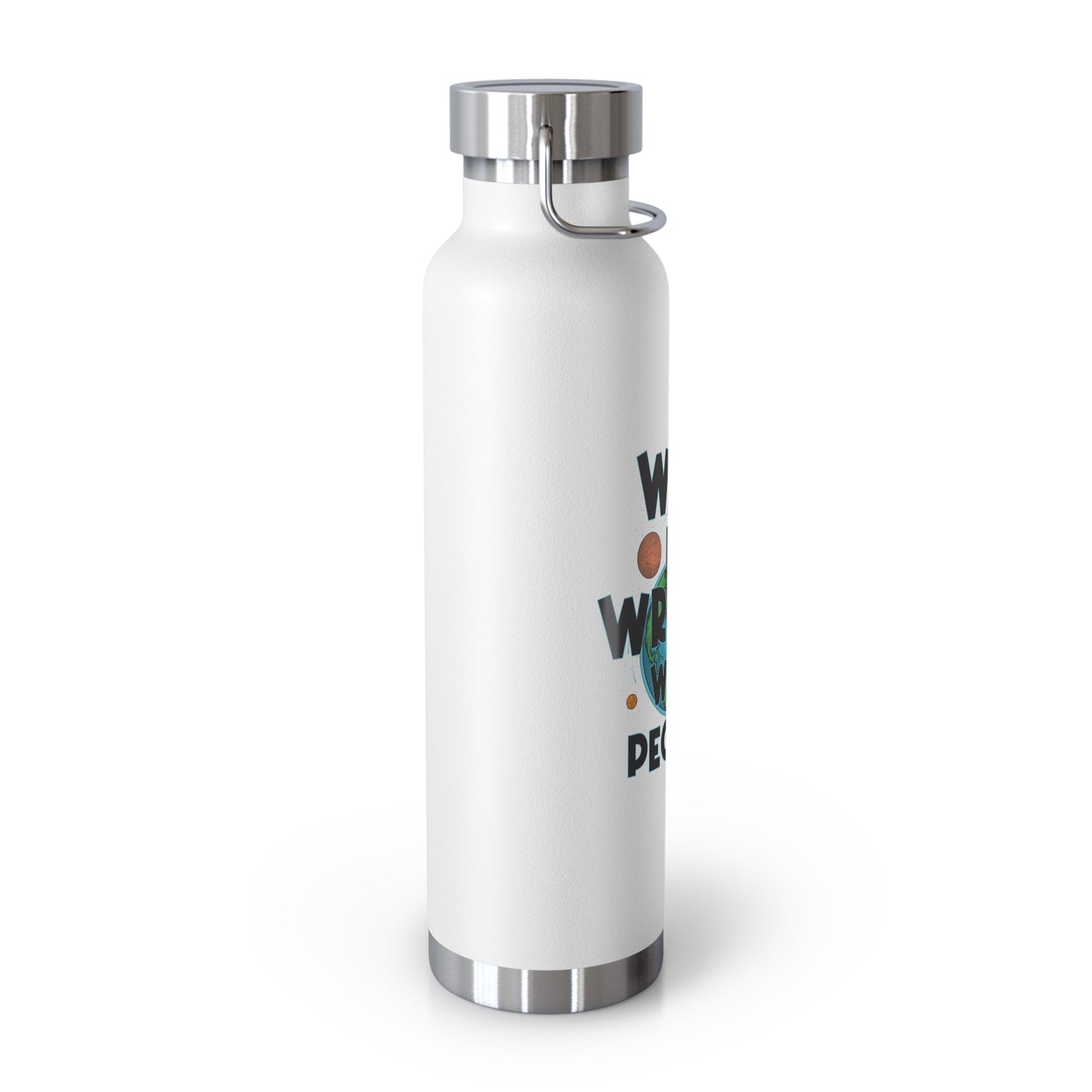 Eco-Friendly Stainless Steel WTF Water Bottle – Customizable Insulated Thermos for Gym & Outdoors, Perfect Gift for Him, Her, Dad, or Mom