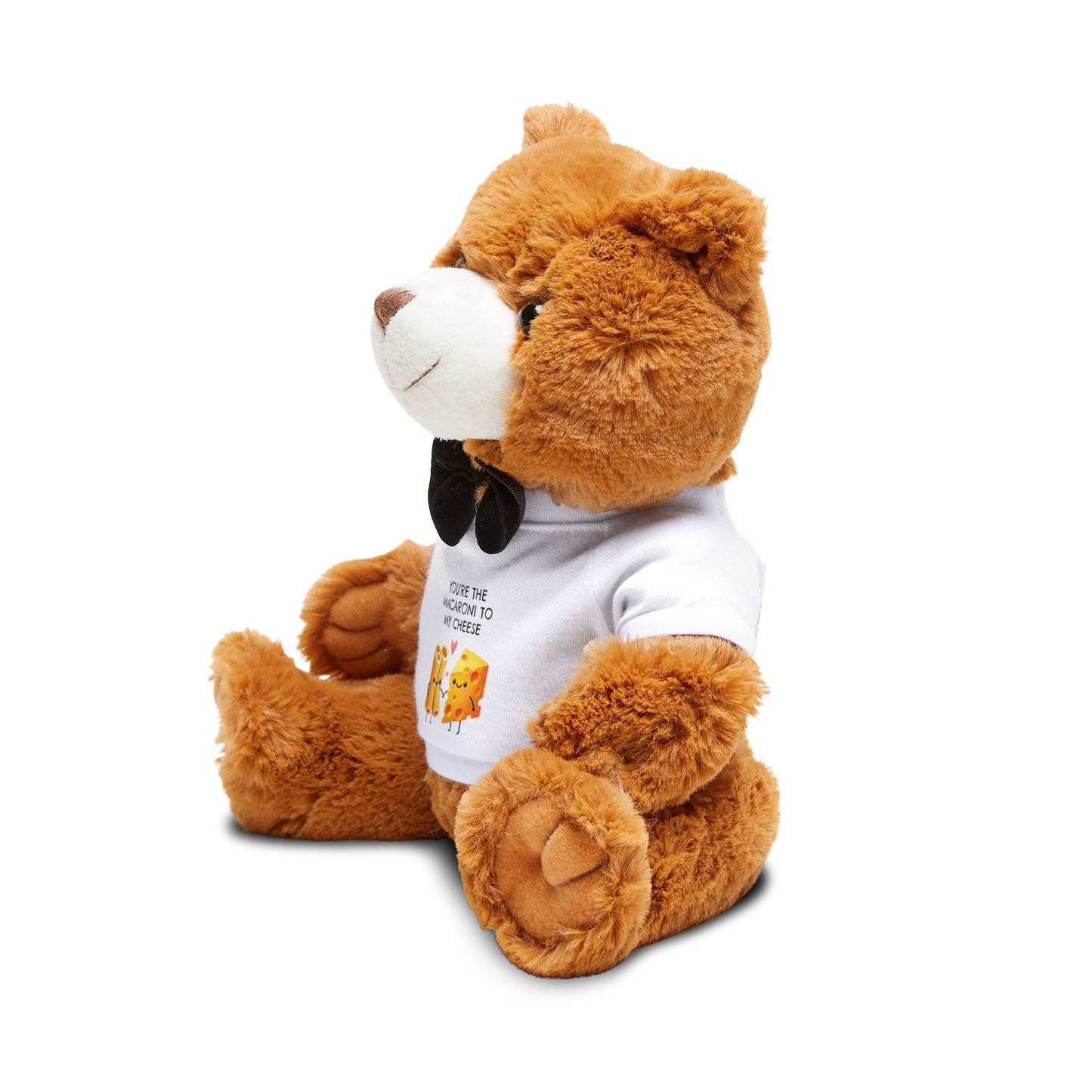 Personalized Valentine’s Day Teddy Bear with Custom T-Shirt | Cute Gift for Him, Her, or Couples | Soft Plush Romantic Keepsake