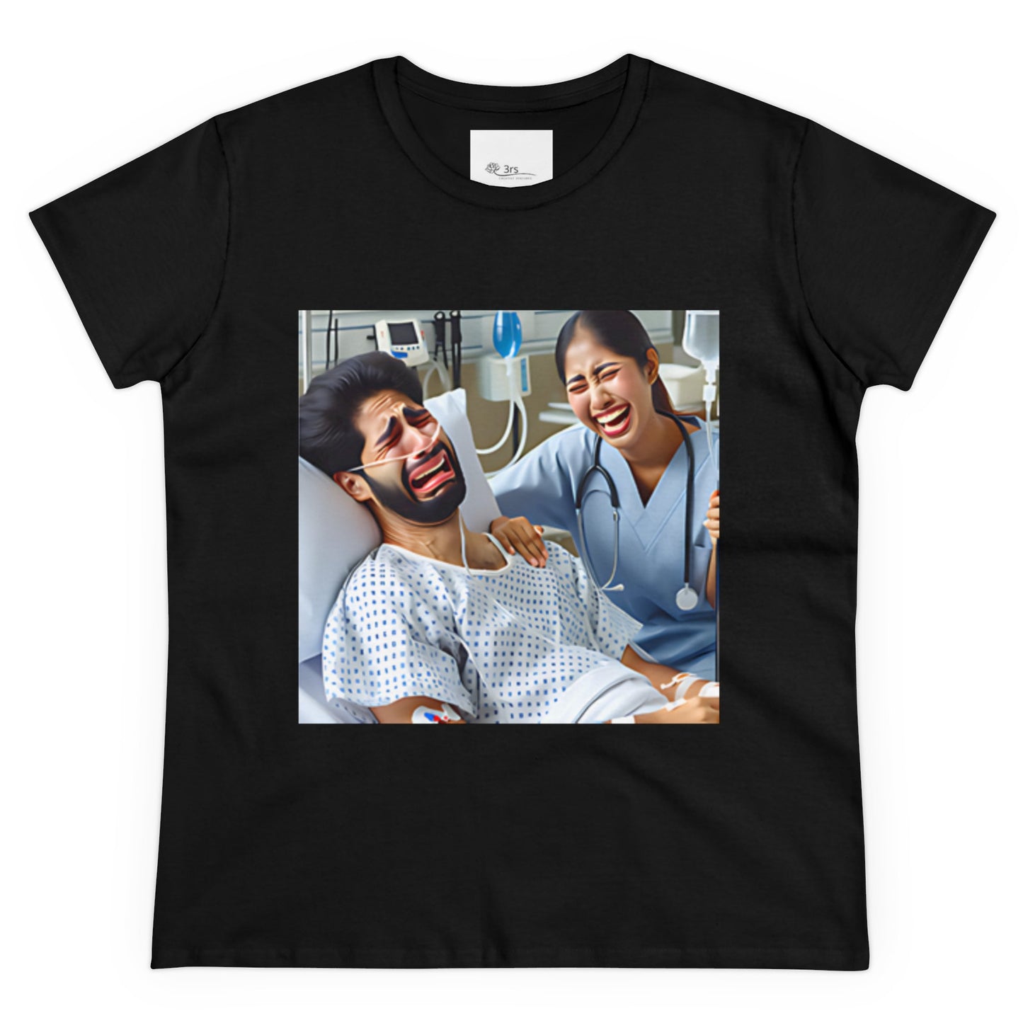 If Men Had Periods T-Shirt | Custom Cotton Slim Fit Tee for Women | Trendy Personalized Short Sleeve Shirt