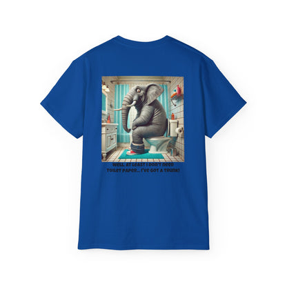 Funny Elephant T-Shirt for Men, Women, and Kids | Cute Animal Tee | Elephant Lover Gift Idea | Hilarious Animal Lover Tee for All Ages