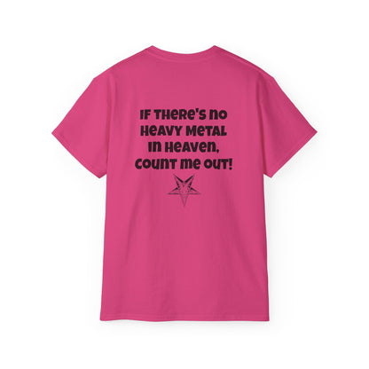 Heavy Metal Music T-Shirt | Perfect Gift for Music Lovers | Women's Birthday Gift | Men's Music Meme Tee
