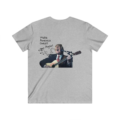 Trump V-Neck T-Shirt | MAGA Tee | Make America Great Again Shirt | Pro-Trump | Conservative Political Gift