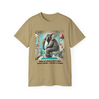 Funny Elephant T-Shirt for Men, Women, and Kids | Cute Animal Tee | Elephant Lover Gift Idea | Hilarious Animal Lover Tee for All Ages