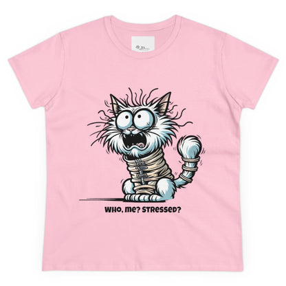 Funny Stress Relief T-Shirt for Women | Anti-Stress Cotton Tee | Relax & Unwind Women's Tee | Humorous Stress Relief Tee
