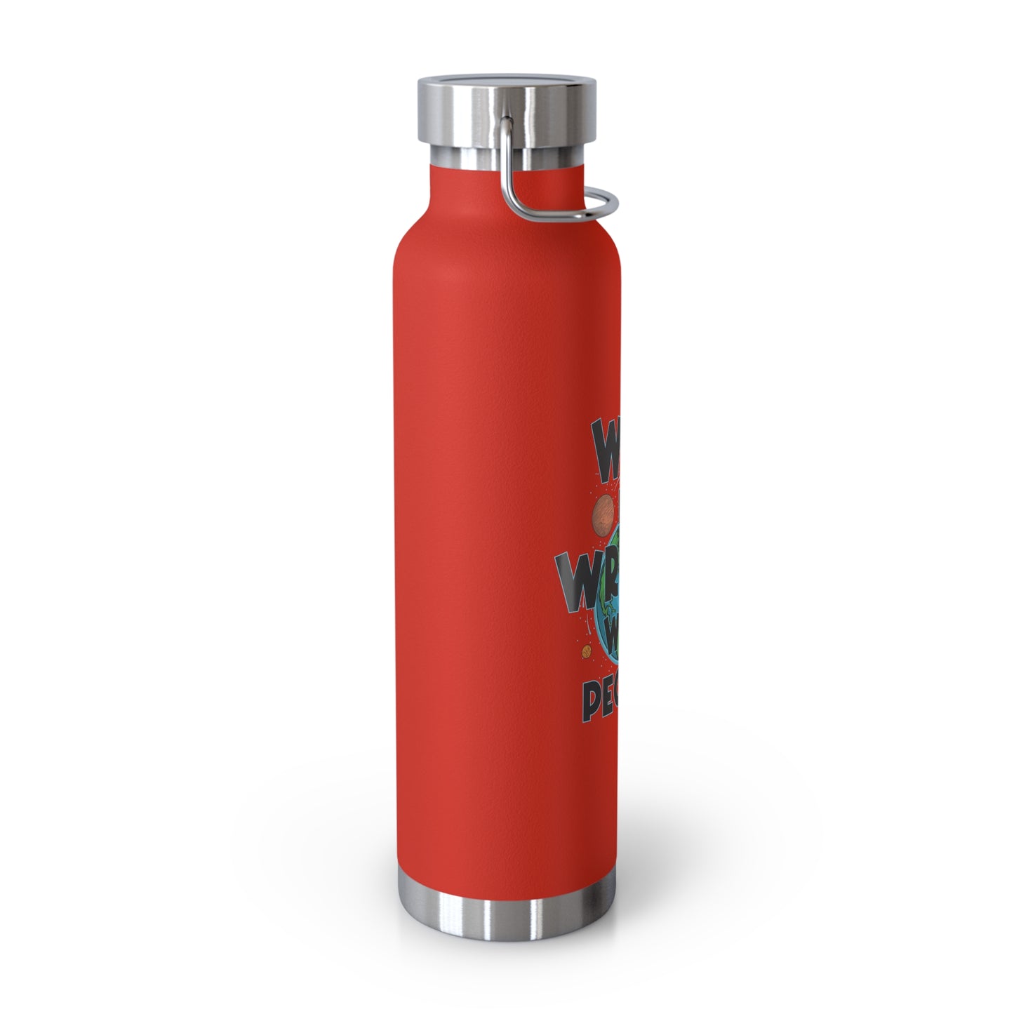 Eco-Friendly Stainless Steel WTF Water Bottle – Customizable Insulated Thermos for Gym & Outdoors, Perfect Gift for Him, Her, Dad, or Mom