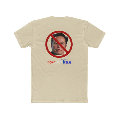 Anti Tesla T-Shirt | Satirical Elon Musk Tee | Cotton Crew Neck, Great Gift Idea |