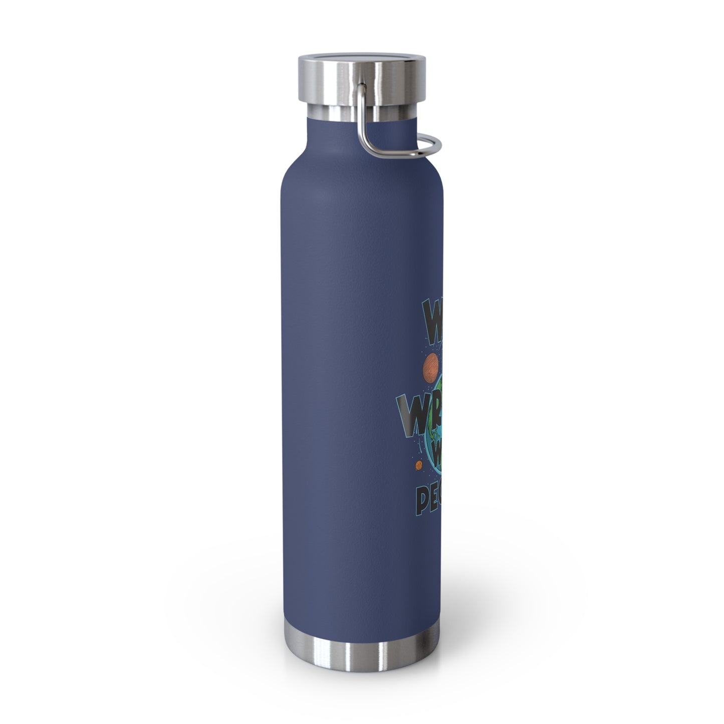 Eco-Friendly Stainless Steel WTF Water Bottle – Customizable Insulated Thermos for Gym & Outdoors, Perfect Gift for Him, Her, Dad, or Mom