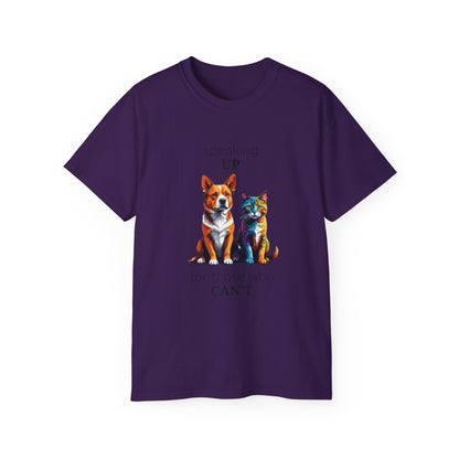 Animal Rescue Tee | Speak Up for Animal Rights | Save & Protect Animals Tee |