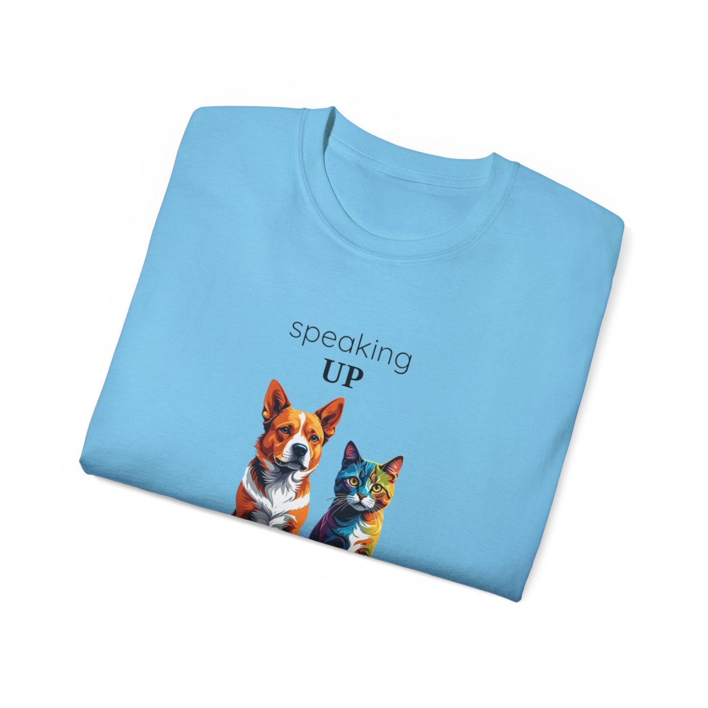 Animal Rescue Tee | Speak Up for Animal Rights | Save & Protect Animals Tee |