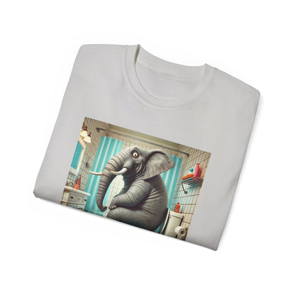 Funny Elephant T-Shirt for Men, Women, and Kids | Cute Animal Tee | Elephant Lover Gift Idea | Hilarious Animal Lover Tee for All Ages