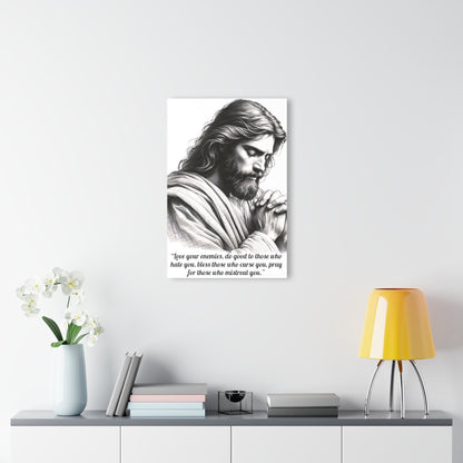 Acrylic Print of Jesus Christ | Inspirational Religious Art | Perfect Gift for Christians