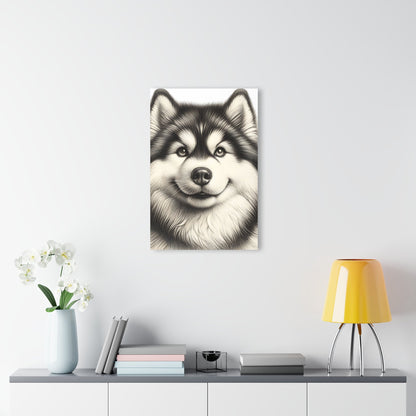 Stunning Siberian Husky Acrylic Print | Beautiful Dog Wall Art | Majestic Canine Decor
