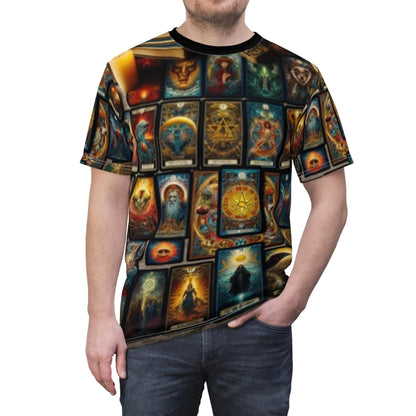 Tarot Card T-shirt | Custom Unisex Slim Fit T-Shirts | Unique Gift Ideas for Men and Women