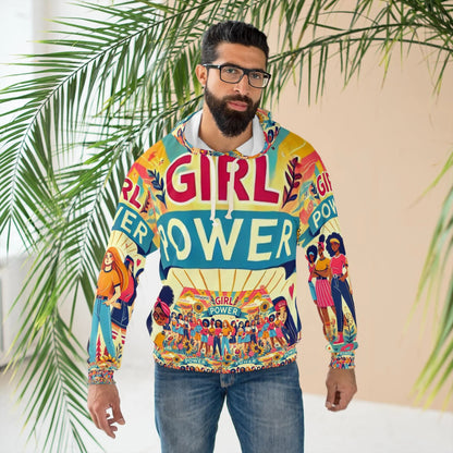 Girl Power Hoodie | Unisex Pullover Sweatshirt for Women | Feminist Graphic Hoodie | Empowerment Gift for Her | Girl Power Hoodi |