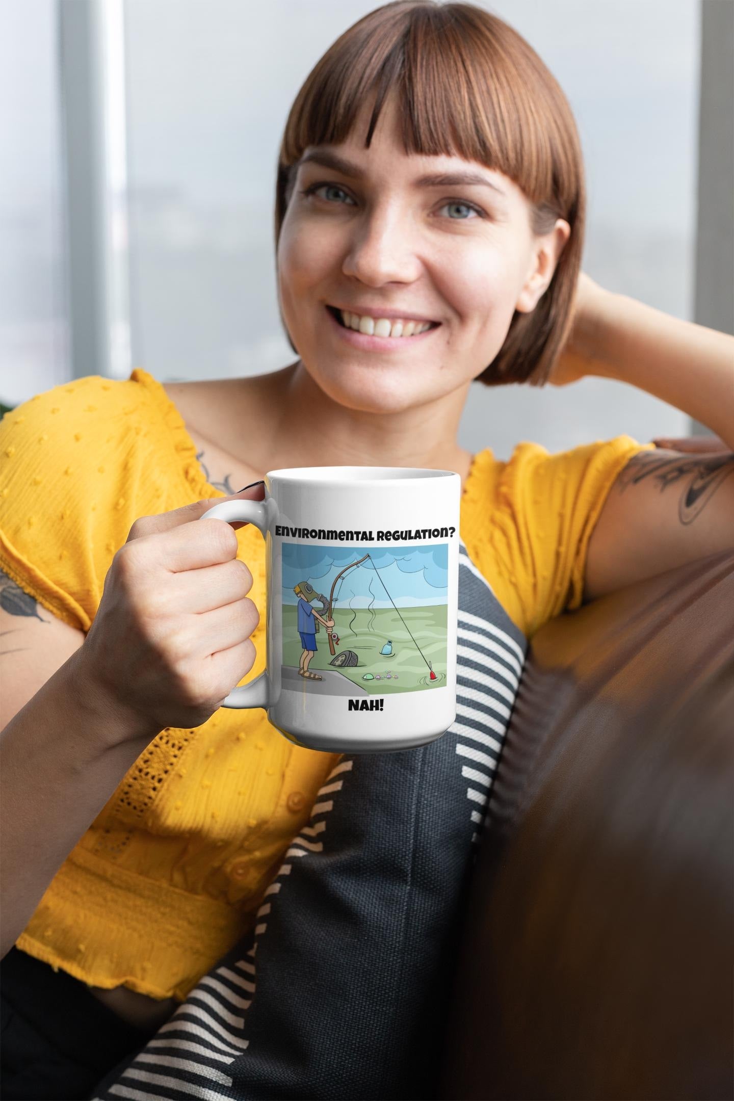 Environmental Mug | Custom Ceramic Mug for Environmentalists | Eco-Friendly Personalized Gift for Him & Her
