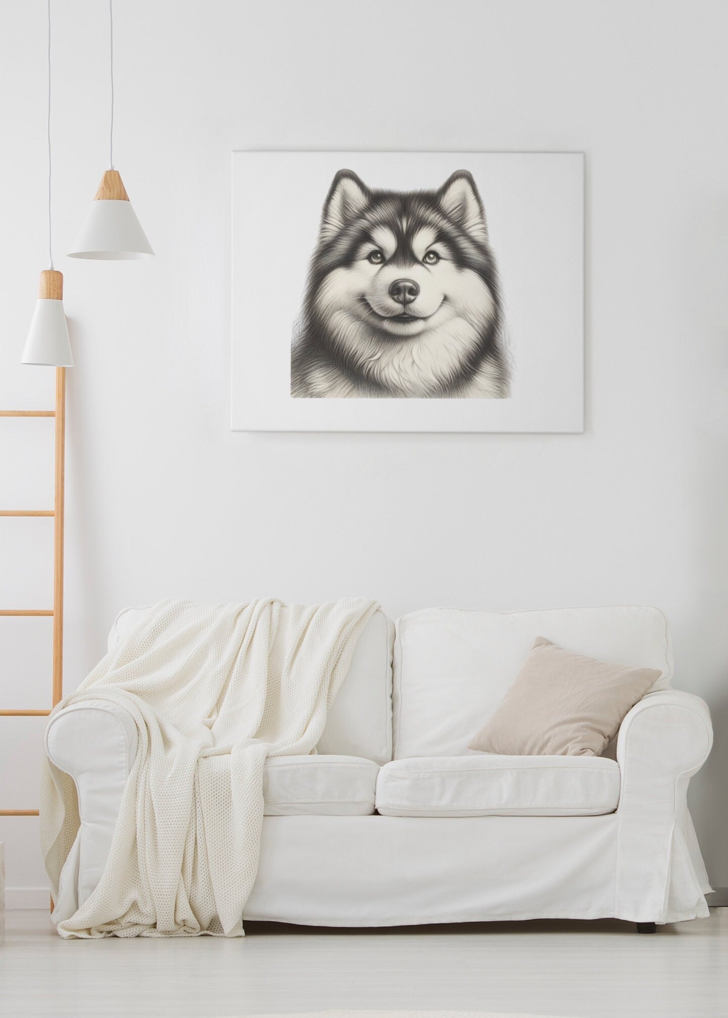 Stunning Siberian Husky Acrylic Print | Beautiful Dog Wall Art | Majestic Canine Decor