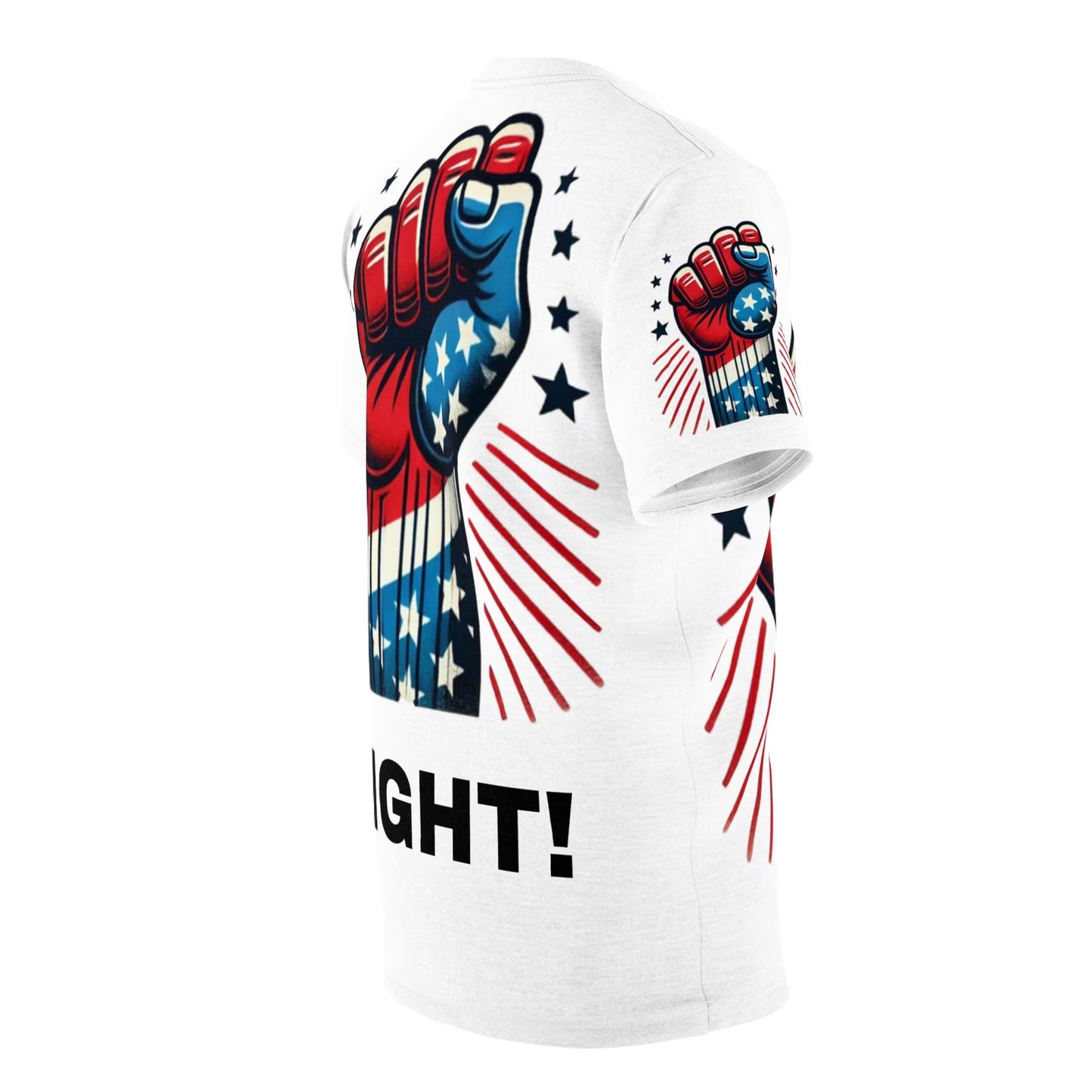 Patriotic Protest T-shirt | Unisex American Flag Tee | Bold Graphic Shirt | Independence Day Apparel | 4th of July Gift |