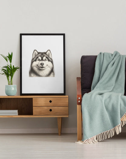 Stunning Siberian Husky Acrylic Print | Beautiful Dog Wall Art | Majestic Canine Decor