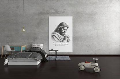Acrylic Print of Jesus Christ | Inspirational Religious Art | Perfect Gift for Christians