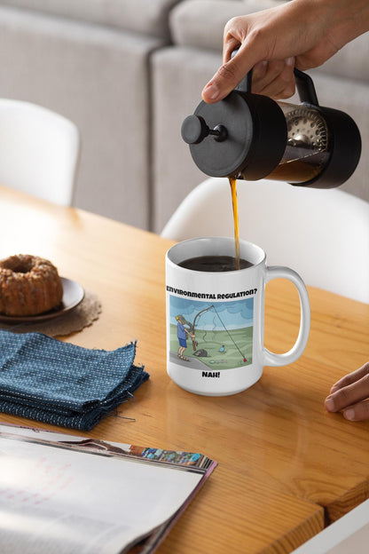 Environmental Mug | Custom Ceramic Mug for Environmentalists | Eco-Friendly Personalized Gift for Him & Her