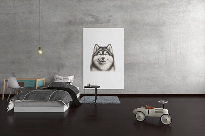 Stunning Siberian Husky Acrylic Print | Beautiful Dog Wall Art | Majestic Canine Decor
