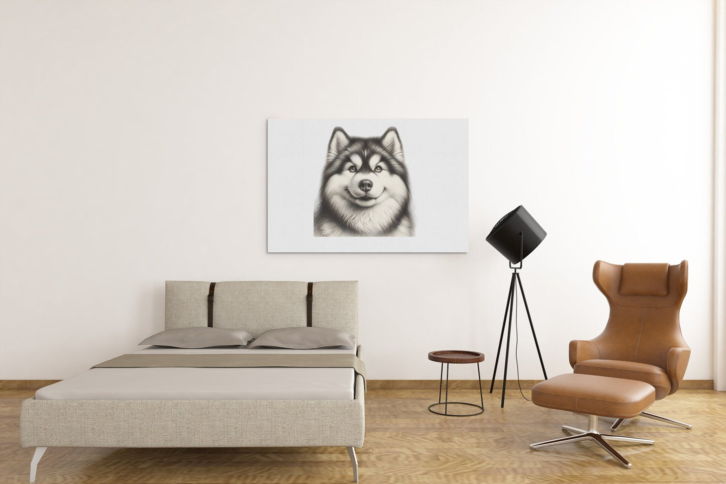 Stunning Siberian Husky Acrylic Print | Beautiful Dog Wall Art | Majestic Canine Decor