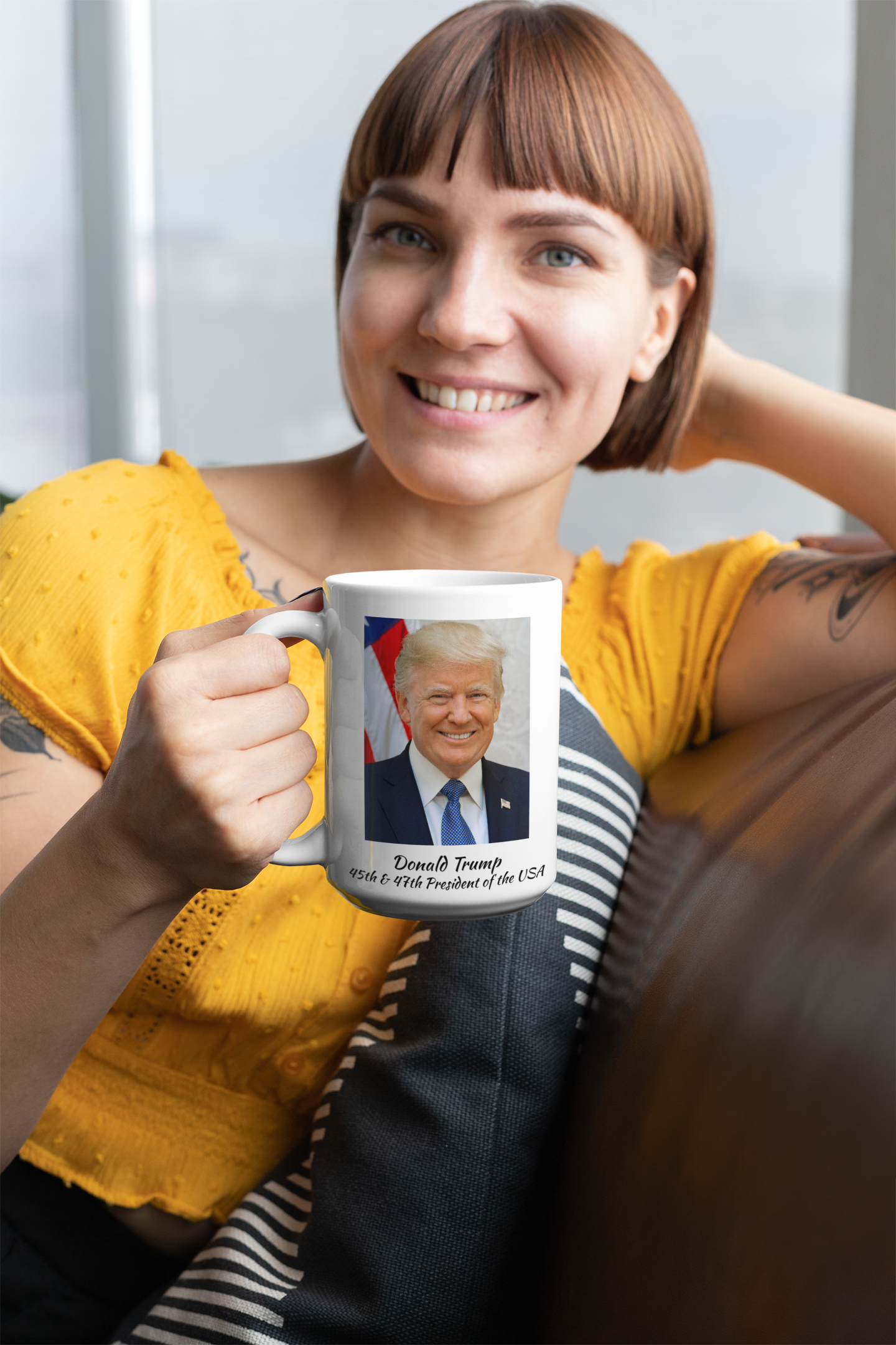 Donald Trump Mug | Trump Gift | Perfect for Supporters | Unique Trump Merchandise