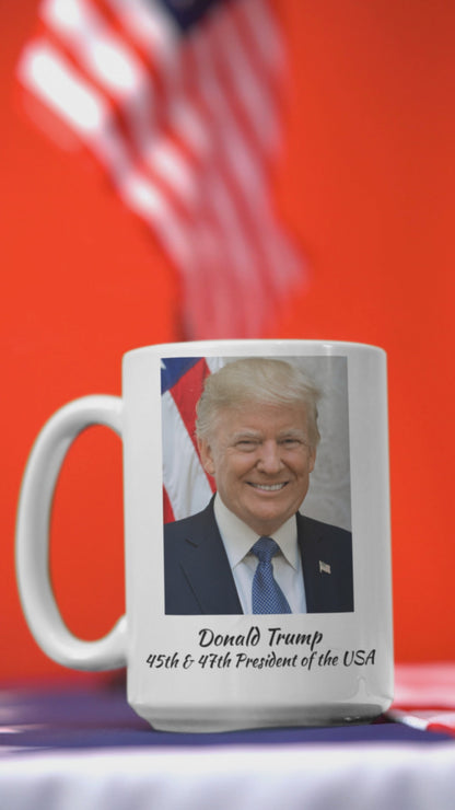 Donald Trump Mug | Trump Gift | Perfect for Supporters | Unique Trump Merchandise