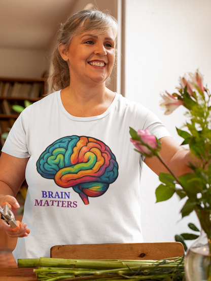 Brain Health T-Shirt | Mental Health Awareness Tee | Gift for Brain Enthusiasts